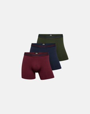 Tights 3-pak, Bambusviskose, Multifarvet
