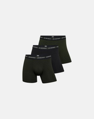 Tights 3-pak, Bambusviskose, Grøn