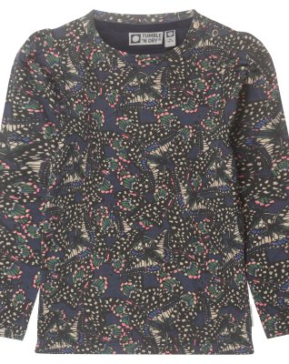 Langærmet t-shirt "Mistletoe" | 100% bomuld | Mønstret -Tumble 'n Dry
