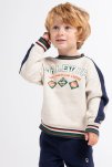 Sweatshirt "Ohio" | Bomuld | Lysegrå -Tumble 'n Dry