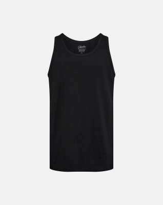 Tanktop 2-pak | Bomuld | Sort -Claudio