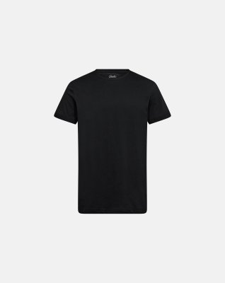 T-shirt 5-pak, 100% bomuld, Sort