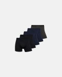 Tights 5-pak, Bambusviskose, Multifarvet