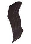 Strømpebukser 3-pak, Mikrofiber 60 denier, Black coffee