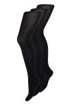 Strømpebukser 3-pak | Merino uld 100 denier | Sort -Decoy