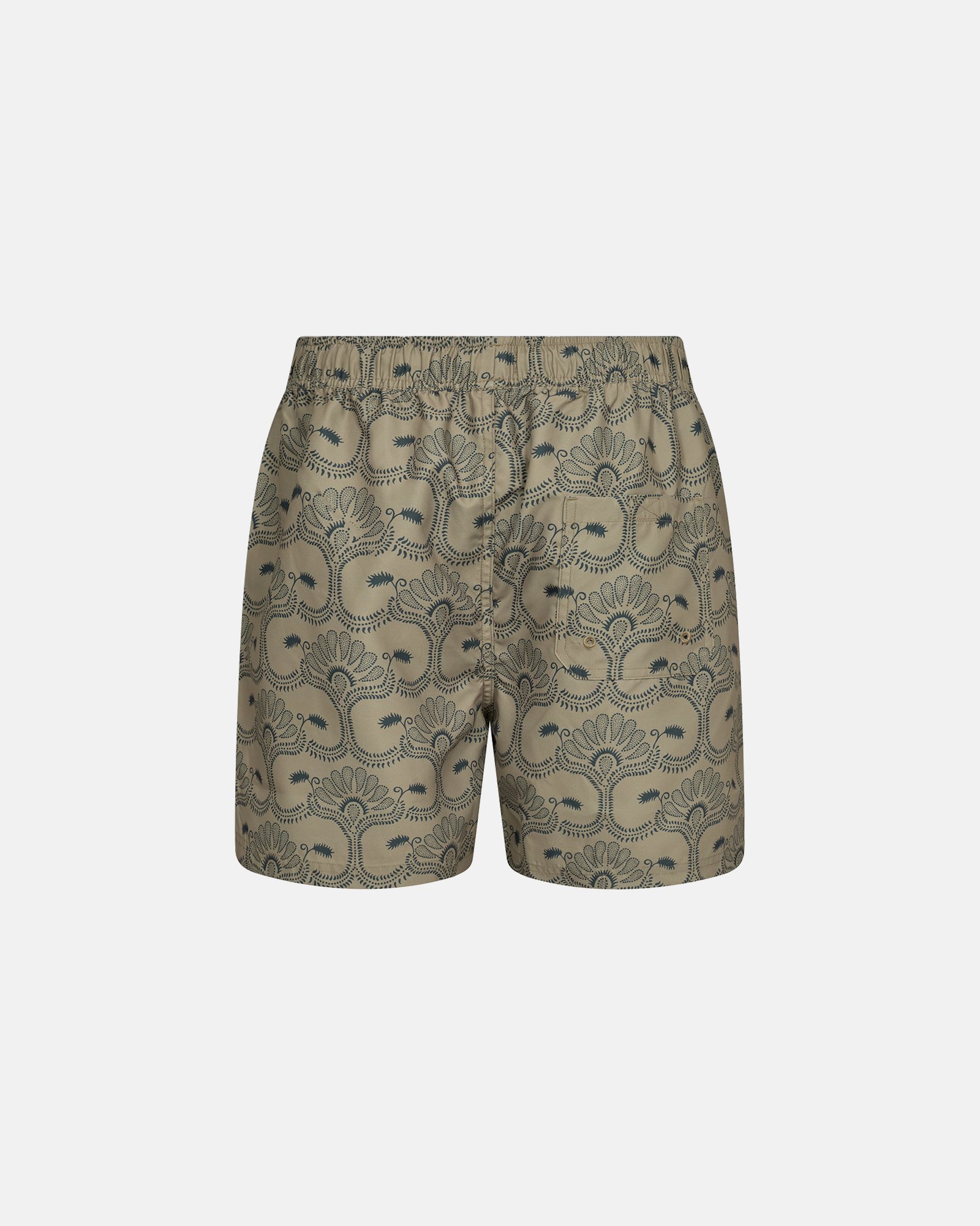 Badeshorts "willy" | 100% polyester | Grå m. mønster -Resteröds Badeshorts "willy" | 100% polyester | Grå m. mønster -Resteröds