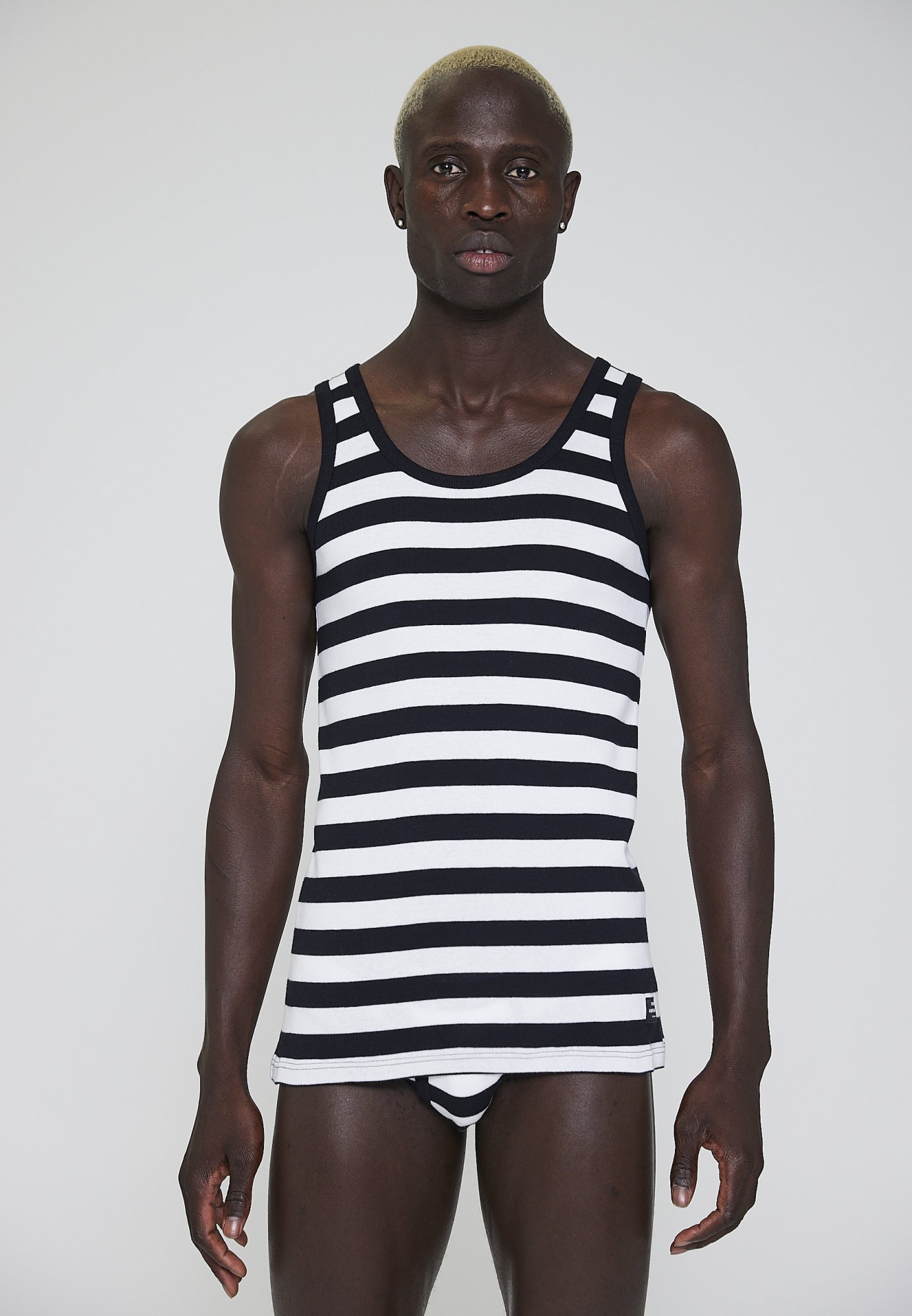 Tanktop "original" | 100 % økologisk bomuld | Stribet -JBS x Mads Nørgaard Tanktop "original" | 100 % økologisk bomuld | Stribet -JBS x Mads Nørgaard