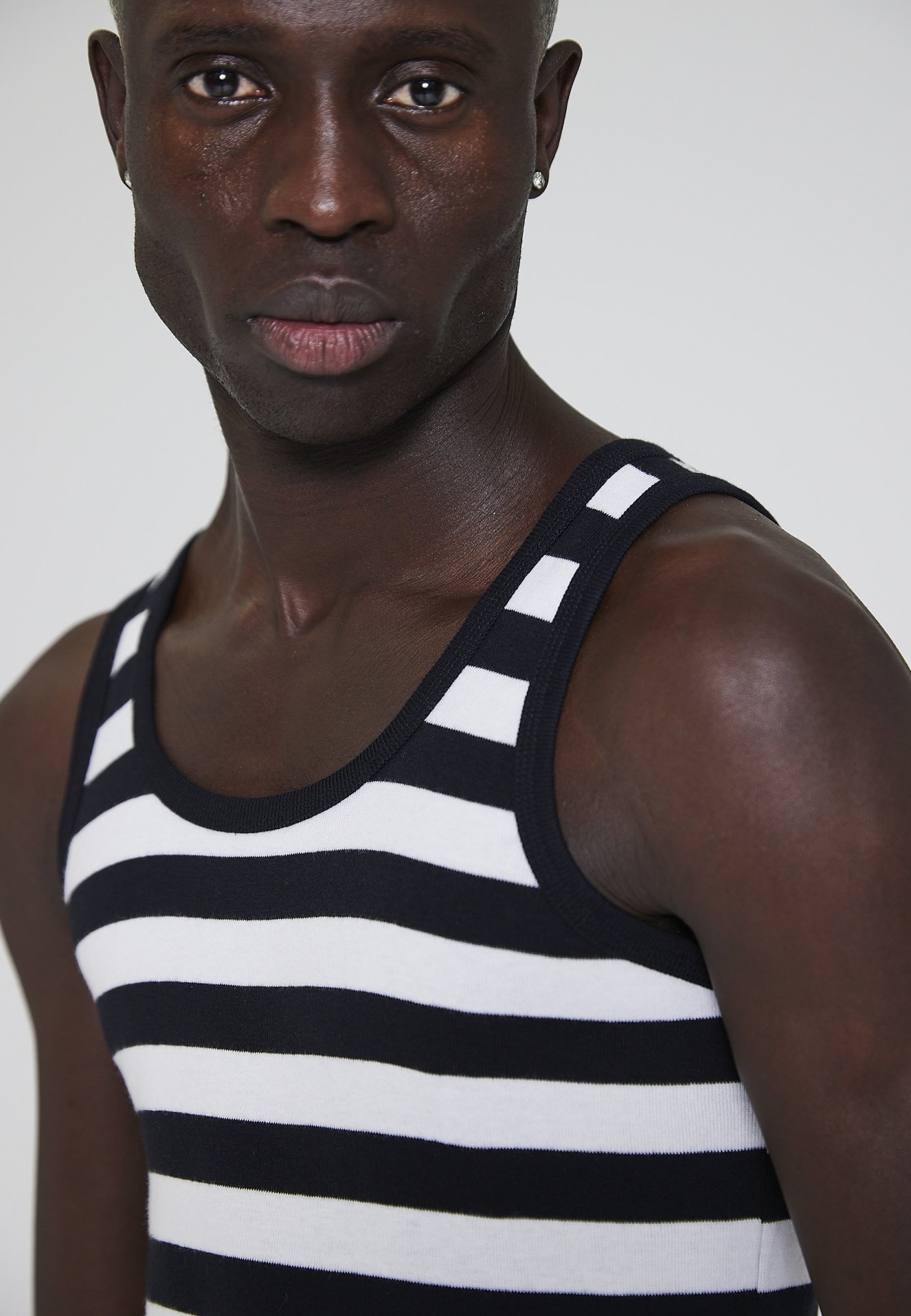 Tanktop "original" | 100 % økologisk bomuld | Stribet -JBS x Mads Nørgaard Tanktop "original" | 100 % økologisk bomuld | Stribet -JBS x Mads Nørgaard