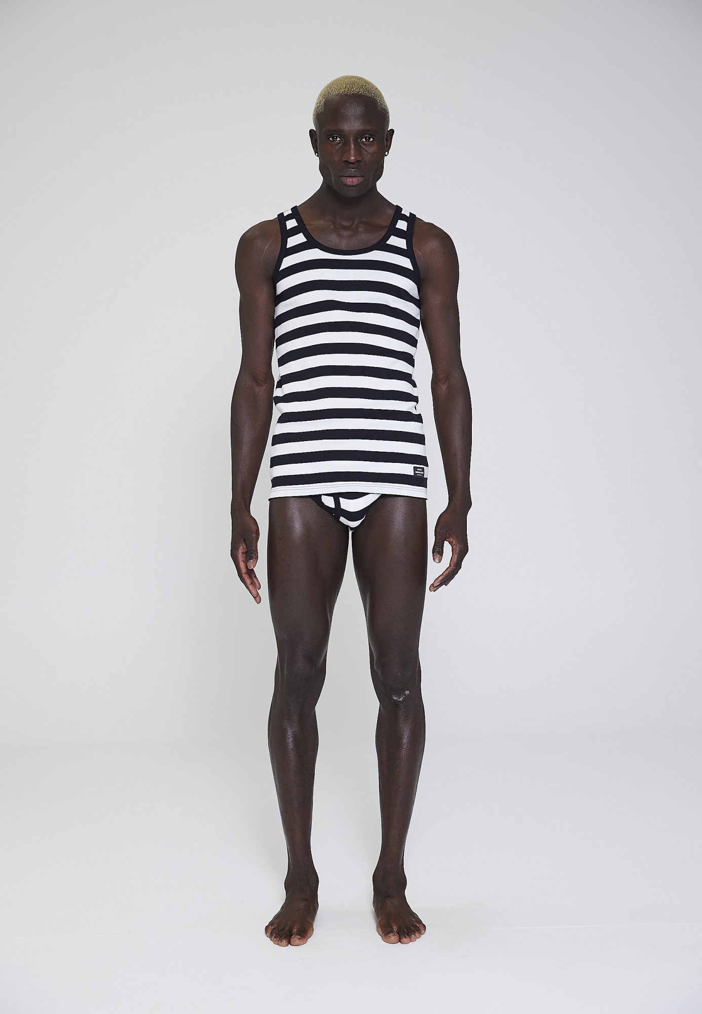 Tanktop "original" | 100 % økologisk bomuld | Stribet -JBS x Mads Nørgaard Tanktop "original" | 100 % økologisk bomuld | Stribet -JBS x Mads Nørgaard