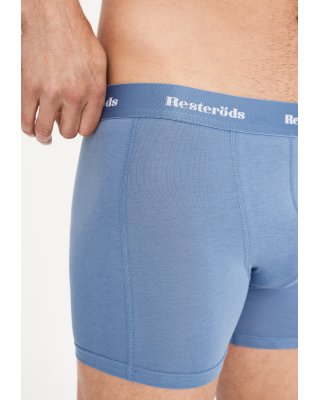 Tights "ekstra længde" 3-pak | Bambusviskose | Sort/blå -Resteröds