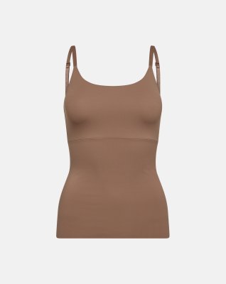 Stroptop 'shapewear', Polyamid, Brun