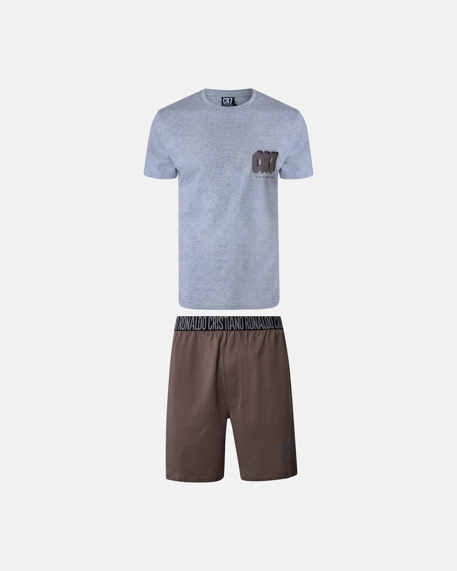 Pyjamas m. shorts | 100% bomuld | Multifarvet -CR7 Pyjamas m. shorts | 100% bomuld | Multifarvet -CR7