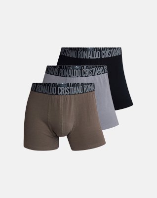 Trunks "basic" 3-pak, Bomuld, Multifarvet