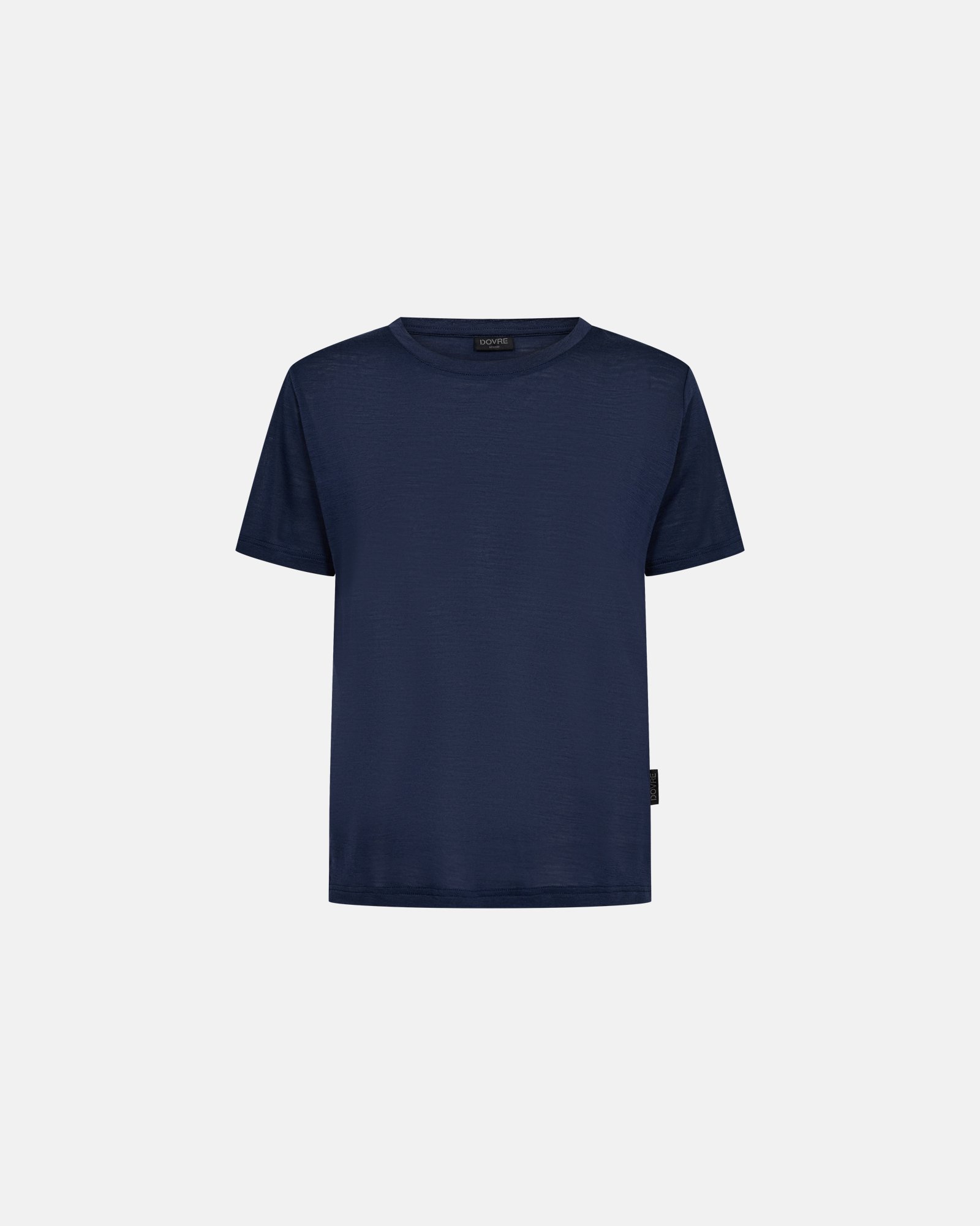 T-shirt | 100% uld | Navy -Dovre Women T-shirt | 100% uld | Navy -Dovre Women