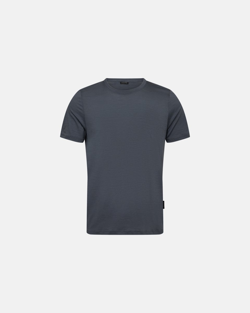 Dovre T-shirt | 100% uld 140g | Grå - S