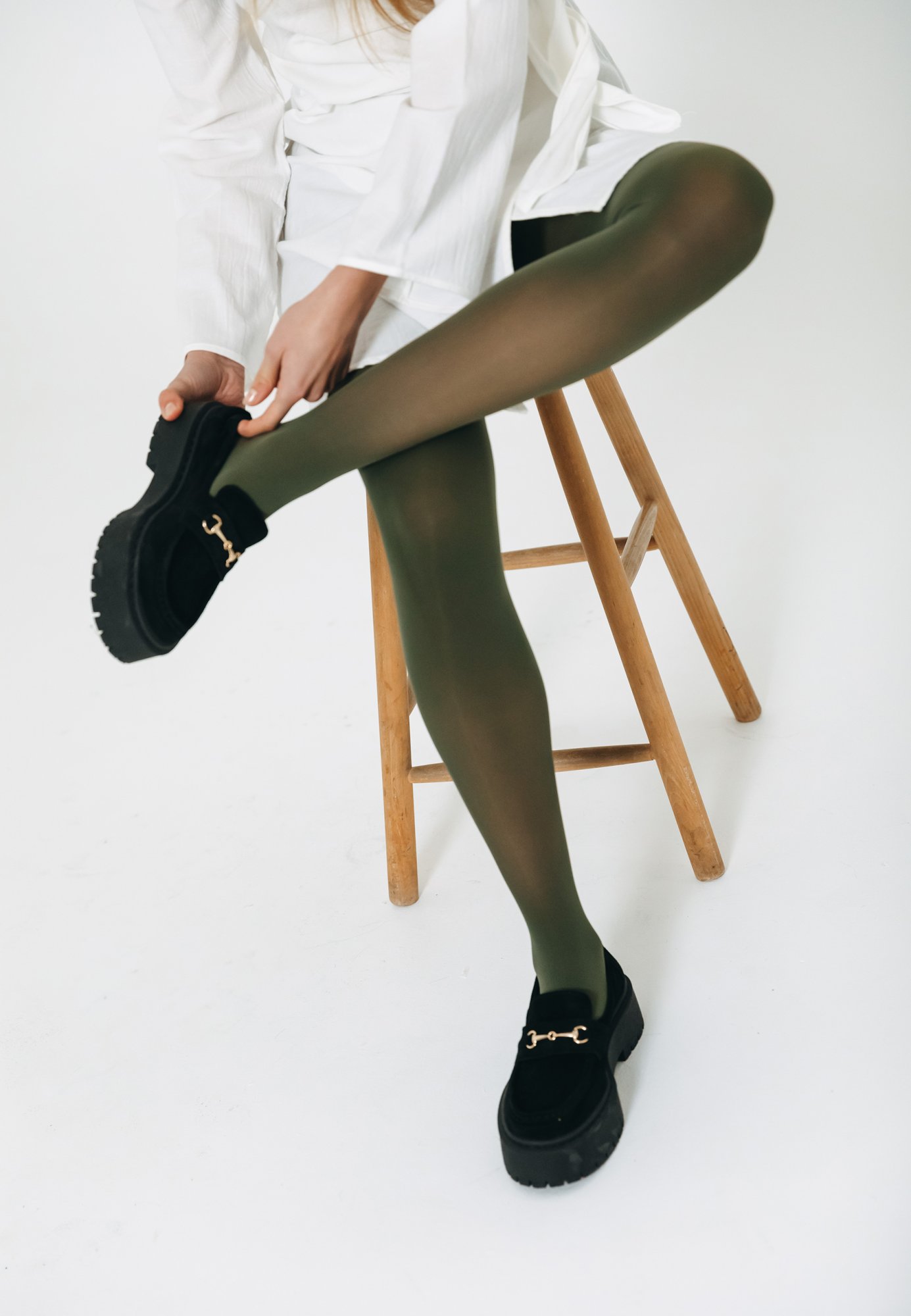 Strømpebukser  40 denier | Mikrofiber | Grøn -Decoy Strømpebukser  40 denier | Mikrofiber | Grøn -Decoy