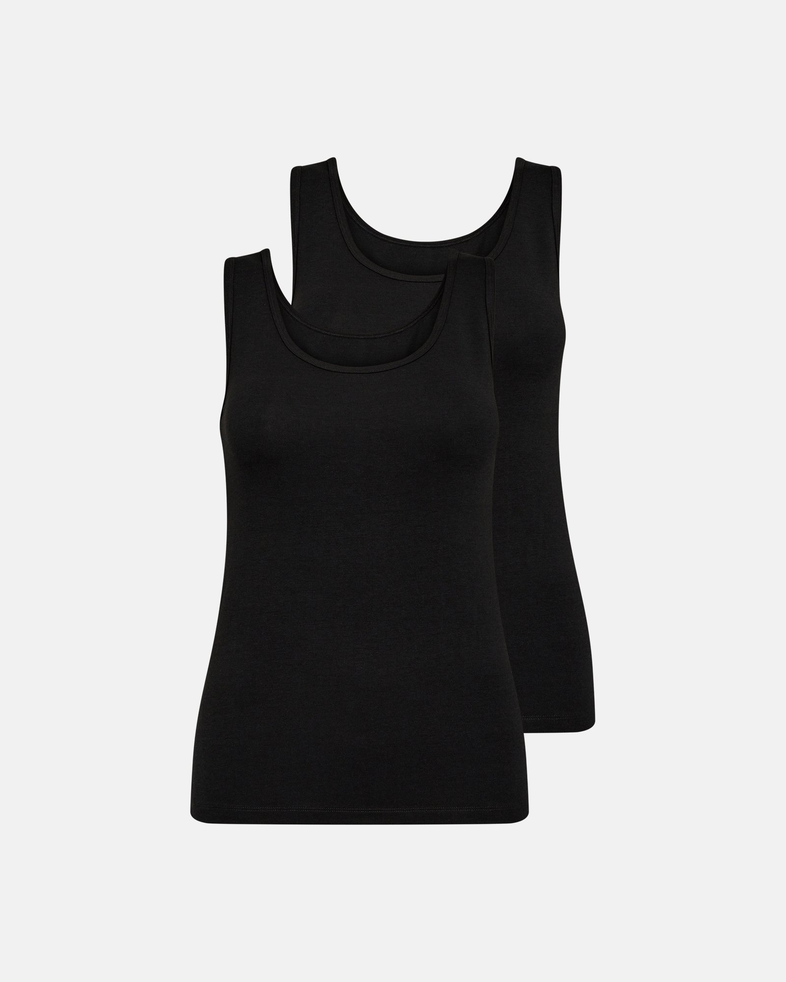 Tanktop 2-pak | Bambusviskose | Sort -Decoy Tanktop 2-pak | Bambusviskose | Sort -Decoy
