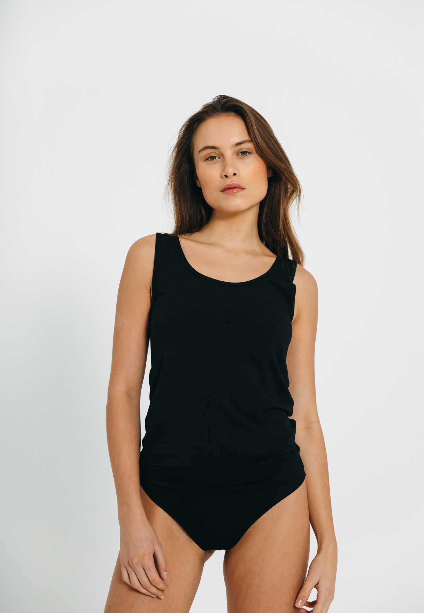 Tanktop 2-pak | Bambusviskose | Sort -Decoy Tanktop 2-pak | Bambusviskose | Sort -Decoy