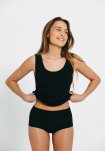 Tanktop 2-pak | Bambusviskose | Sort -Decoy
