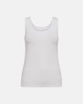 Tanktop 2-pak, Bambusviskose, Hvid