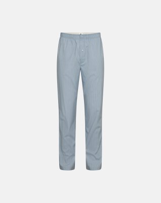 Pyjamasbukser, Økologisk bomuld, Lys blå