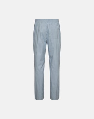 Pyjamasbukser, Økologisk bomuld, Lys blå