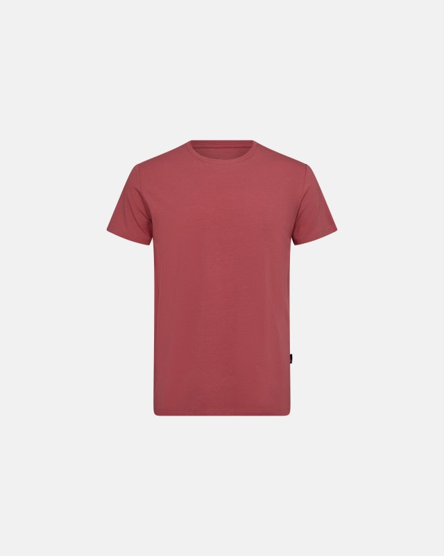 T-shirt o-neck | Bambusviskose | Rød