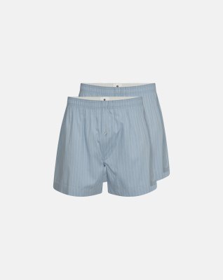 Boxershorts 2-pak | Økologisk bomuld | Lys blå -JBS of Denmark Men