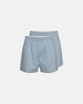 Boxershorts 2-pak, Bambusviscose, Lys blå