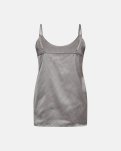 Pyjamas m. shorts "satin" | Lys grå -Hype the Detail
