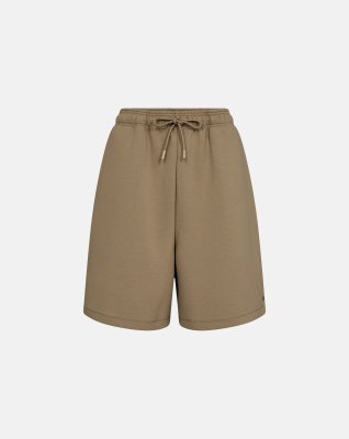 Sweatshorts "Oversize" | Polyester | Sand -Hype the Detail