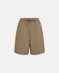 Sweatshorts "Oversize" | Polyester | Sand -Hype the Detail