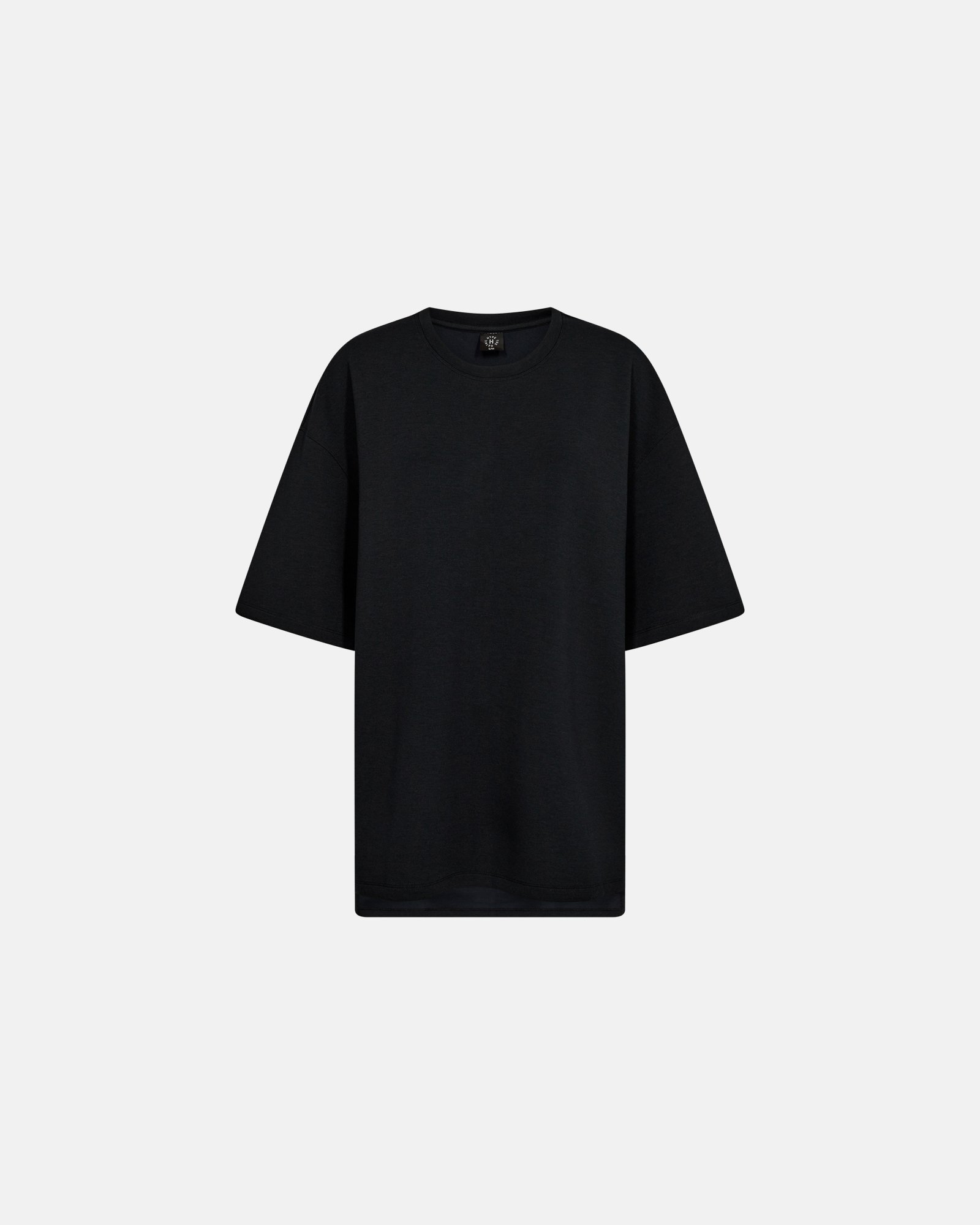 Sweat t-shirt "Oversize" | Polyester | Sort -Hype the Detail Sweat t-shirt "Oversize" | Polyester | Sort -Hype the Detail