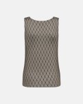 Top "Logo", Polyester, Sand