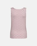 Top "Logo", Polyester, Rosa
