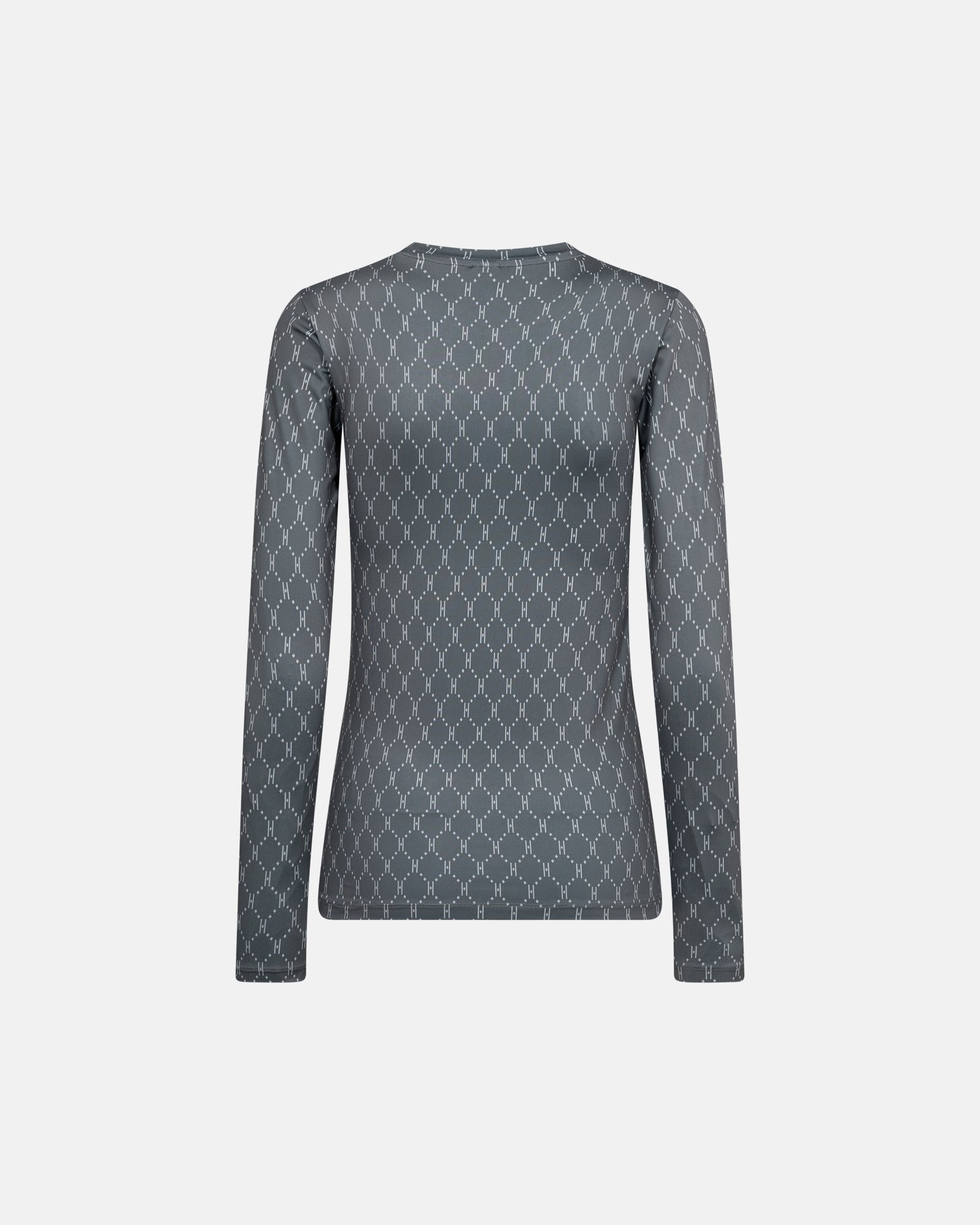 Bluse "Logo" | Polyester | Grå -Hype the Detail Bluse "Logo" | Polyester | Grå -Hype the Detail