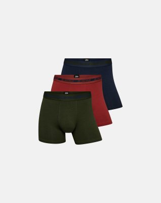 Tights 3-pak, Bambusviskose, Multifarvet