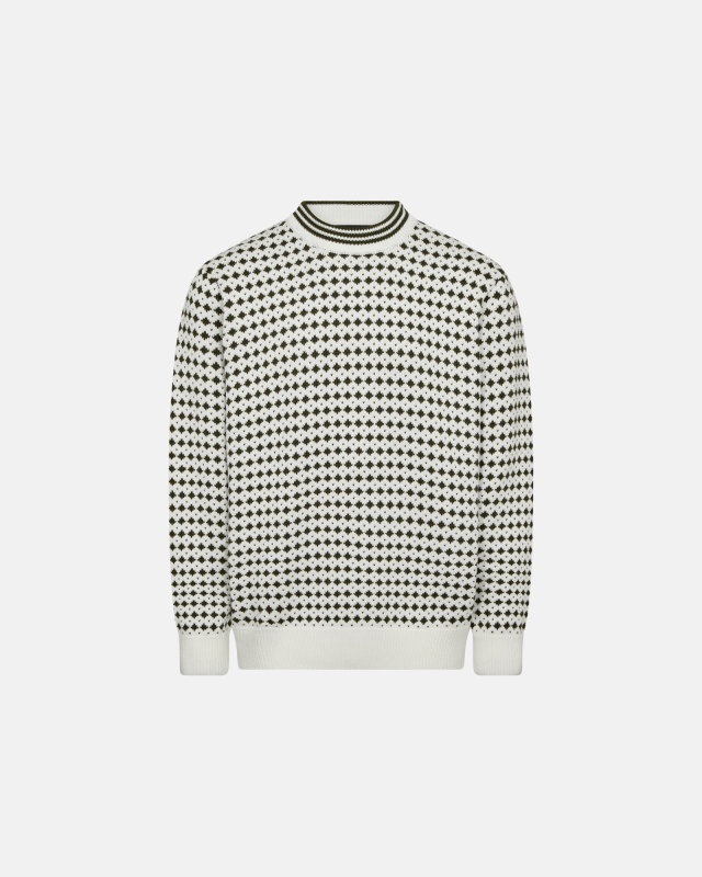 Pullover strik | Polyacryl | Grøn