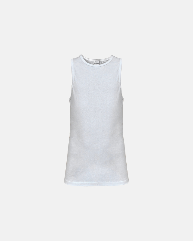 Tanktop "kids" | 100% bomuld | Hvid