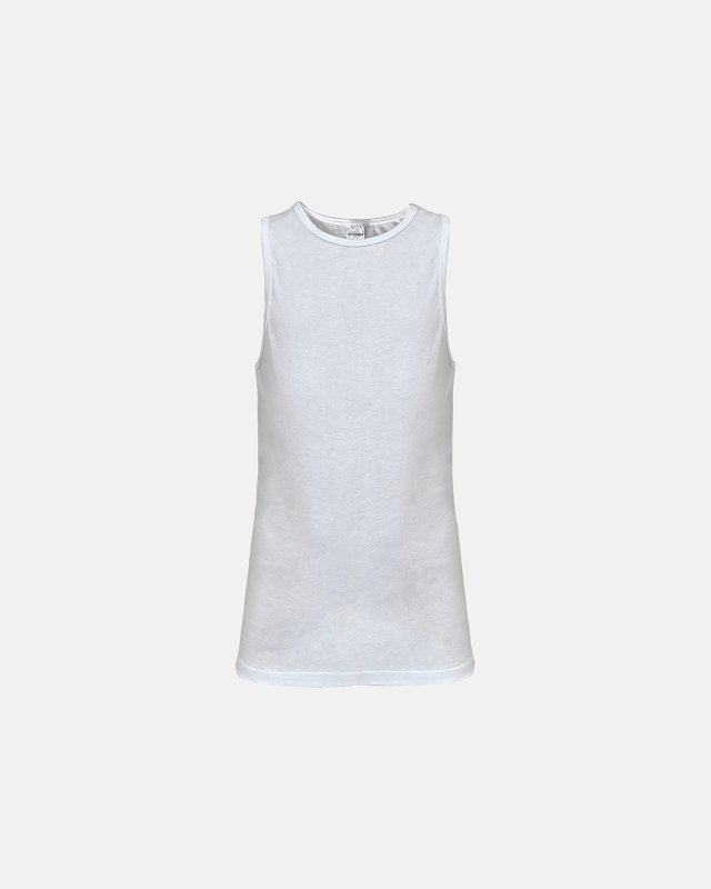 Tanktop "kids" | 100% bomuld | Hvid