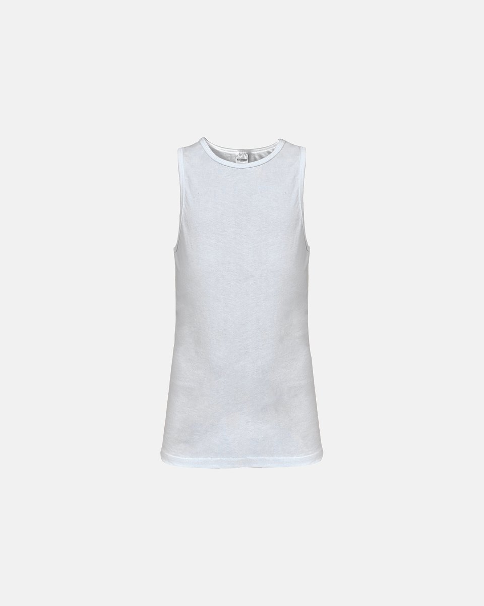 Marathon Kids Tanktop "kids" | 100% bomuld | Hvid - 7/9
