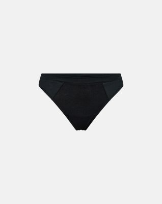 String 3-pak, Økologisk bambusviskose, Sort