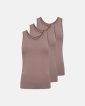 Tanktop 3-pak | Økologisk bambusviskose | Rosa - JBS of Denmark Women