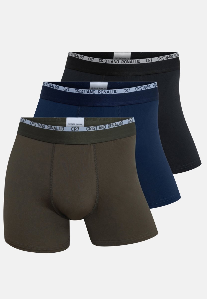 CR7 Trunks 3-pak | Polyester | Multifarvet - M