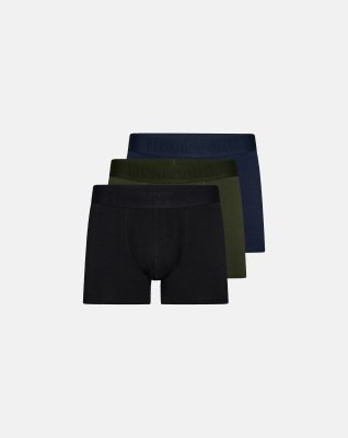 Tights 'gunnar' 3-pak, Økologisk bomuld, Multifarvet