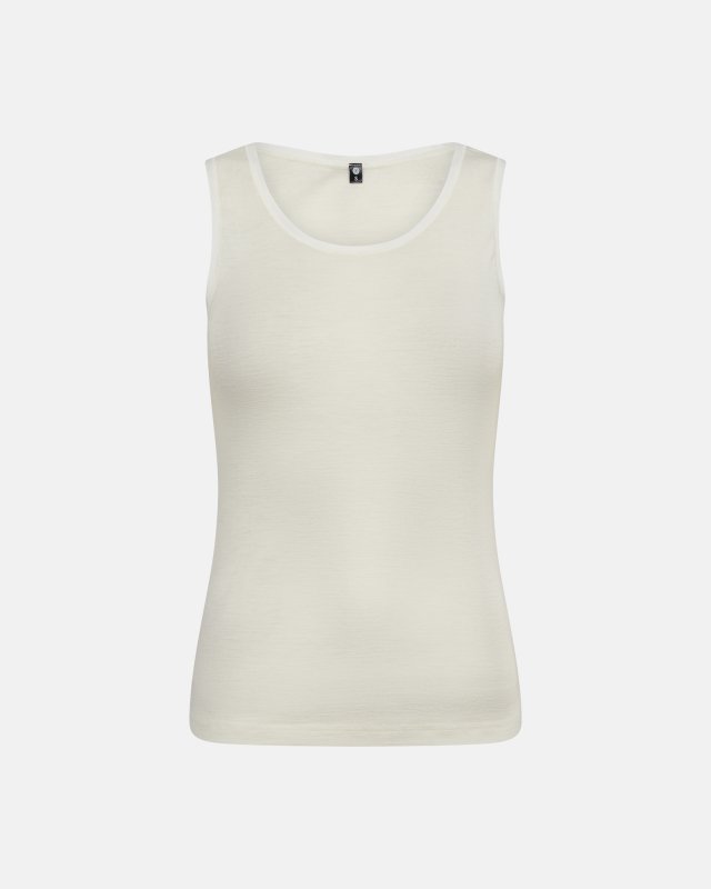 Tanktop | 100% uld | Ivory