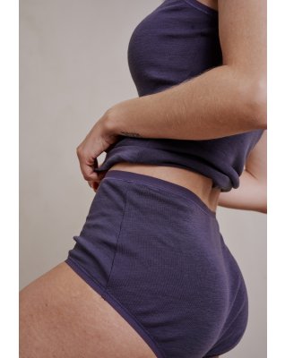Maxi, 100% uld, Lavendel