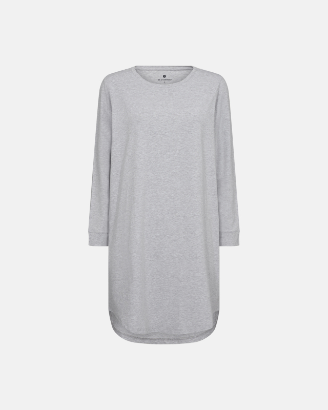 Big shirt | Bambusviskose | Lys grå melange