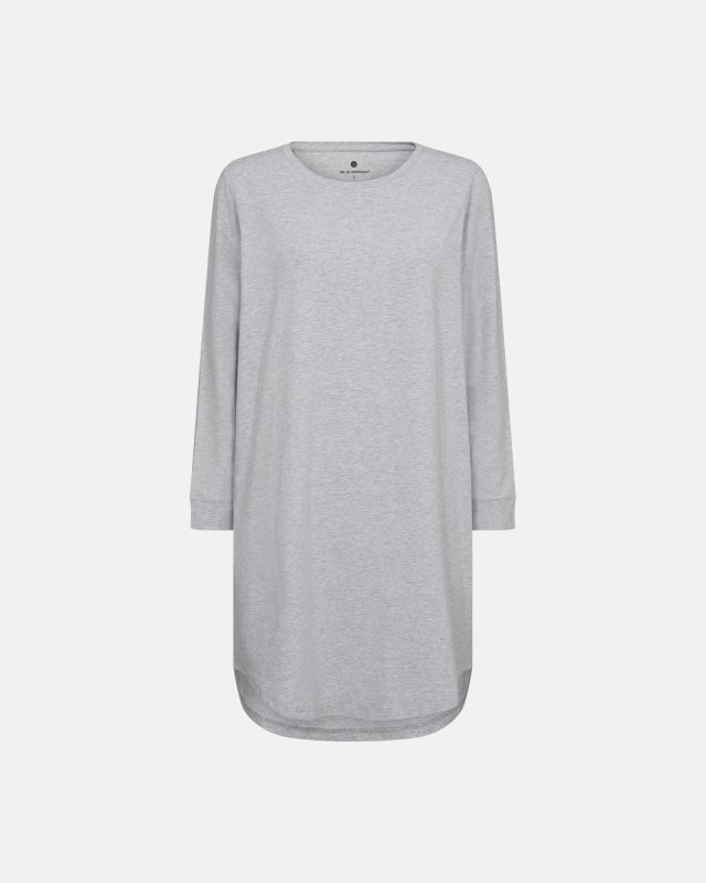 Big shirt m. lange ærmer | Bambusviskose | Grå