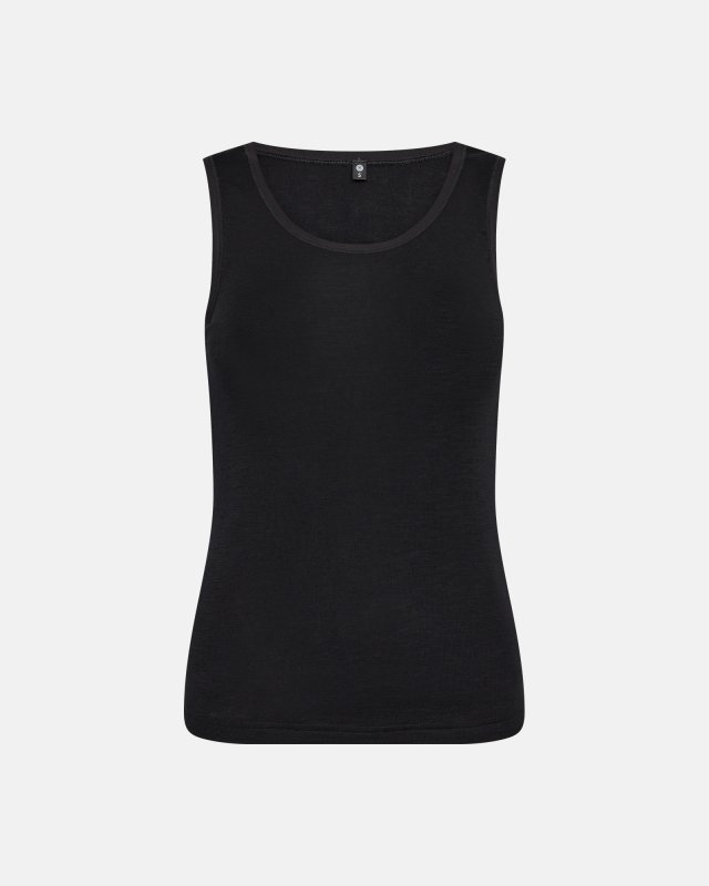 Tanktop | 100% uld | Sort